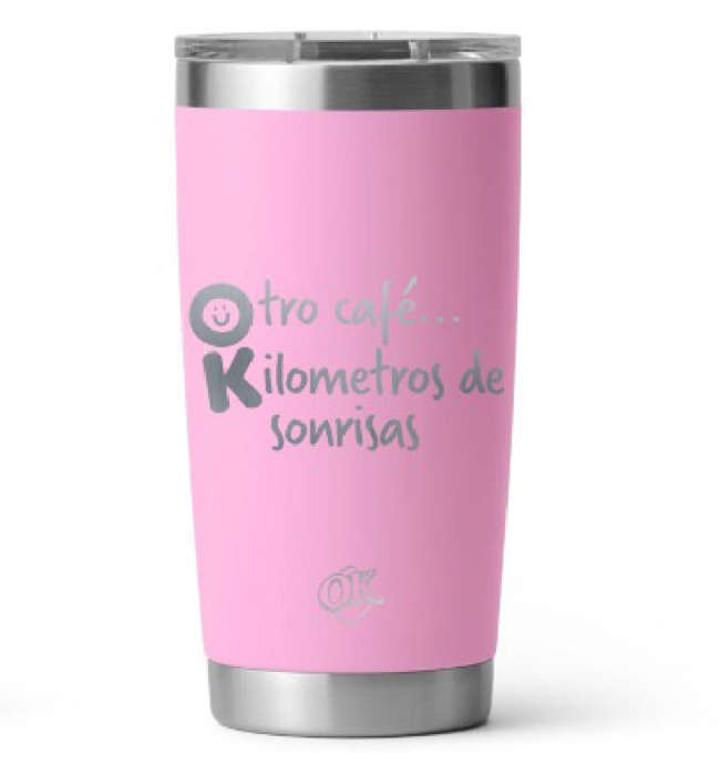 Termo Ok Rosa