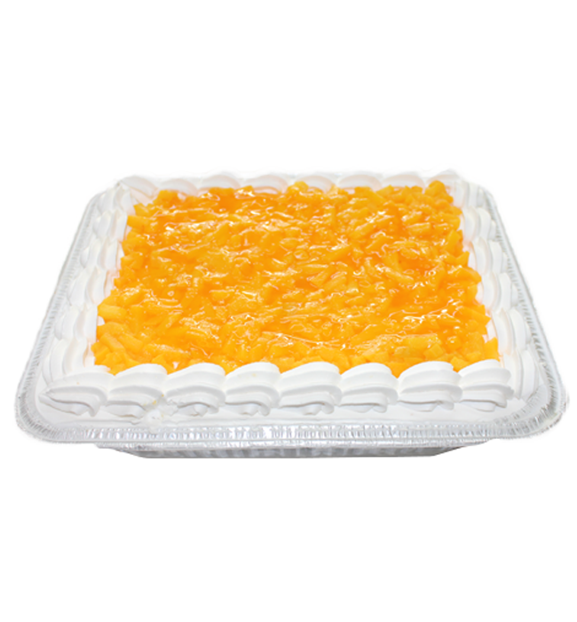 Pastel tres leches durazno