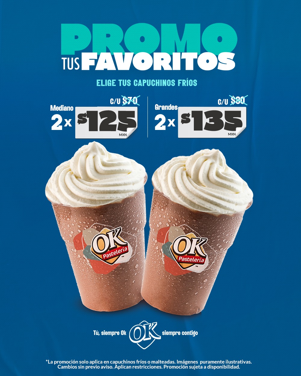 Combo 2 capuchinos fríos
